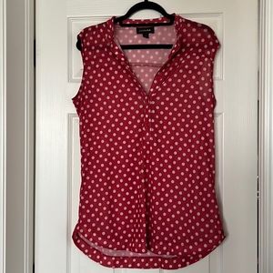 Polka dot blouse